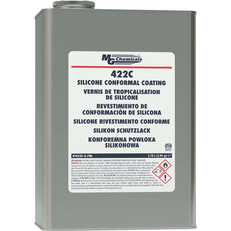 Conformal Coating - Silicone with UV Indicator, UL 94V-0 3.99 qt